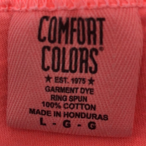 NWOT Southern Couture Women’s Tank, Large, Bright Coral - Picture 7 of 8